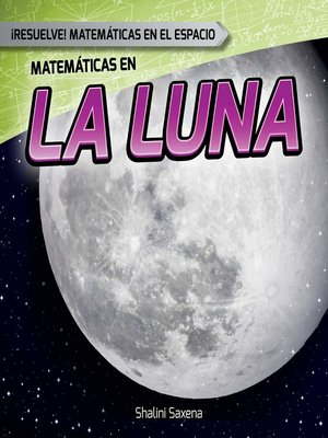 cover image of Matemáticas en la Luna (Math on the Moon)
